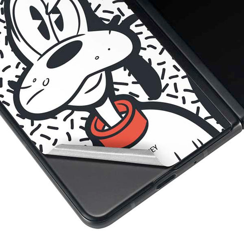 Disney Friends Pluto Confused Galaxy Z Fold4 5G Skin